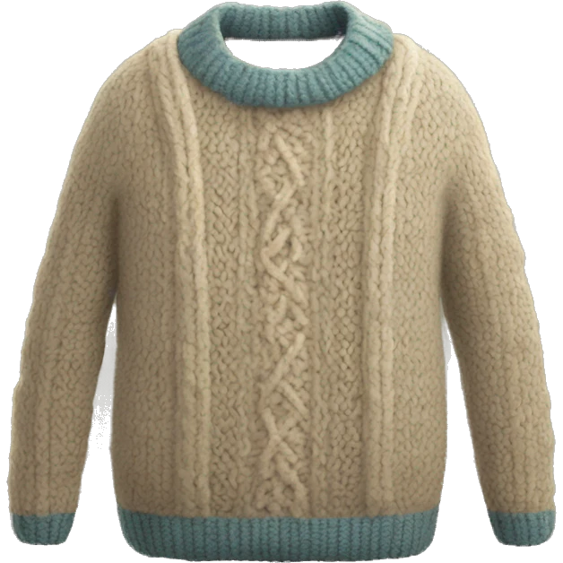 wool sweater emoji