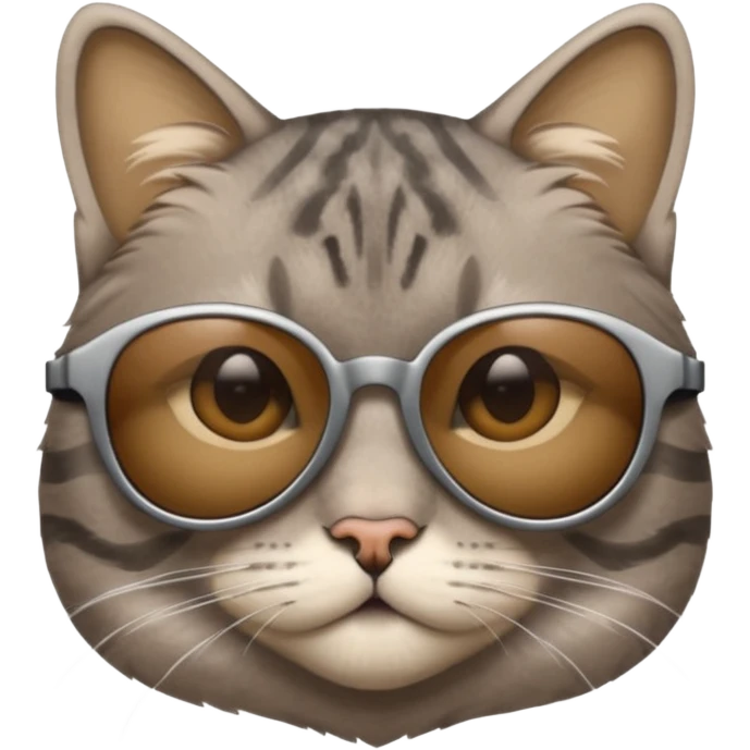 Cat wearing sunglasses emoji