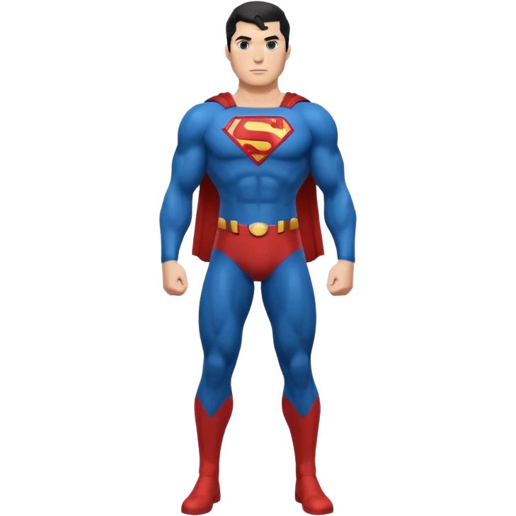 Superman full body emoji emoji