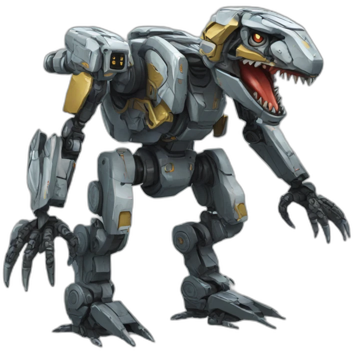 mecha raptor emoji