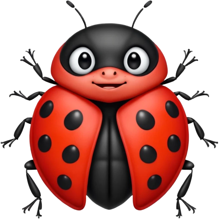 Singing Ladybug emoji