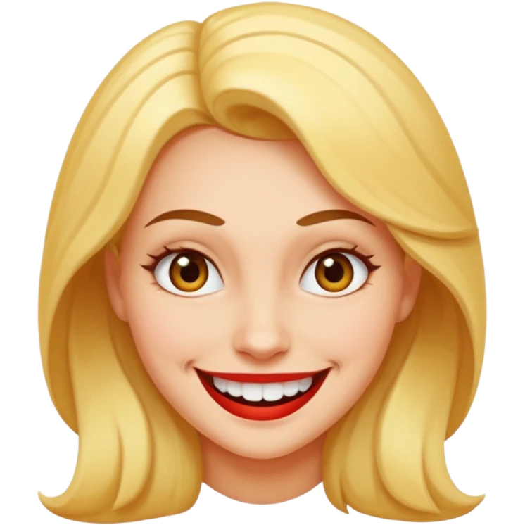 facial Upselling scam women fake sympathetic smile, predatory grin, saccharine smile, smirk emoji