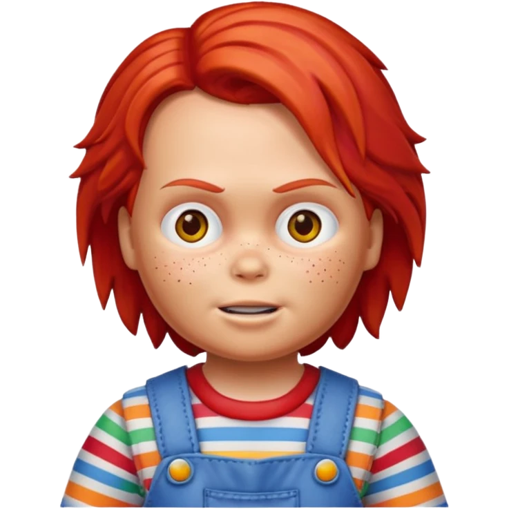 Un emojin de chuky emoji