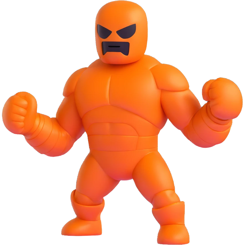 The Thing Marvel character orange rocky superhero emoji