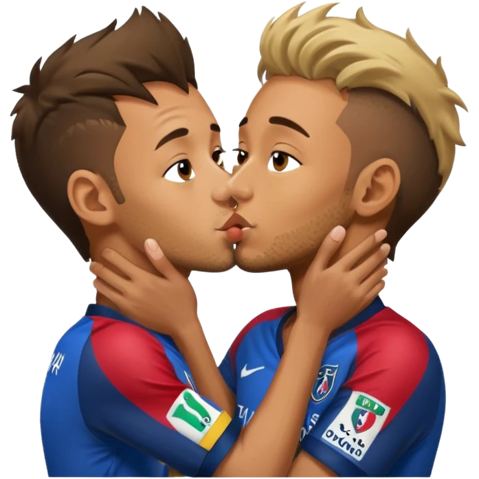 Neymar kiss emoji