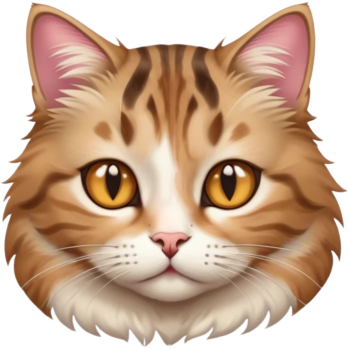 cat with cutie eyes emoji