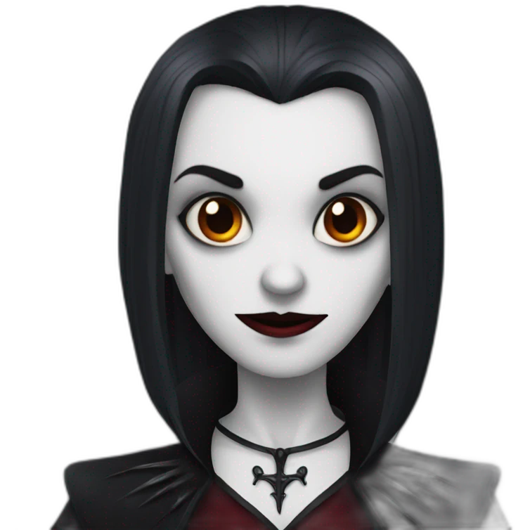goth vampire emoji