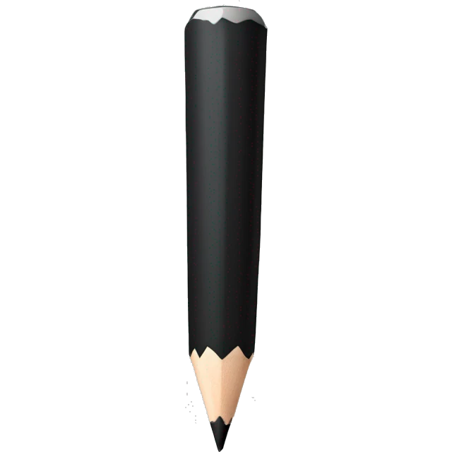 Black Pencil emoji