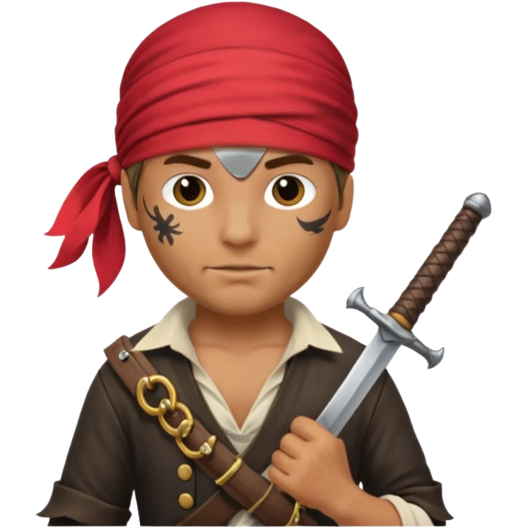 pirate of caribian emoji