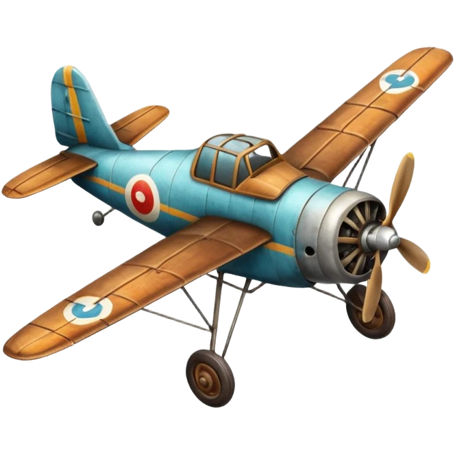 vintage plane emoji