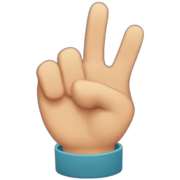 The uwu hand gestures emoji