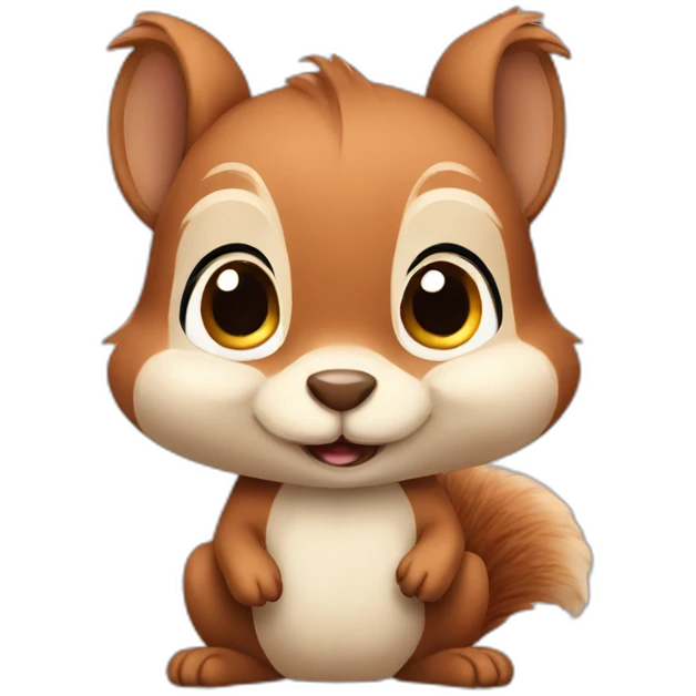 cute squirrel emoji