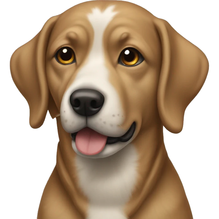 Chien de race samoyède  emoji