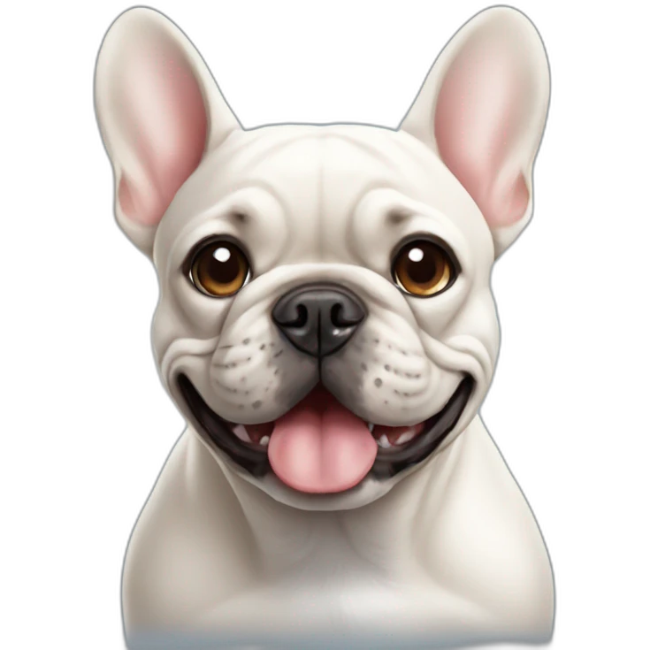 French bulldog emoji