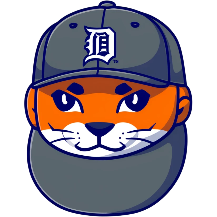 Detroit Tigers team cap emoji