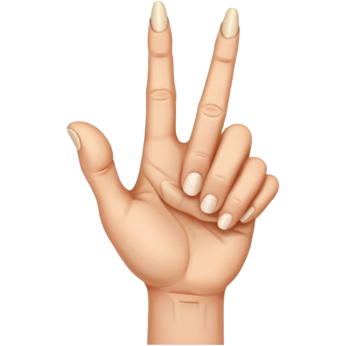 horns down with hand emoji