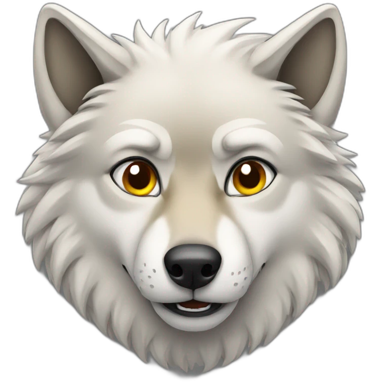 Wolf emoji