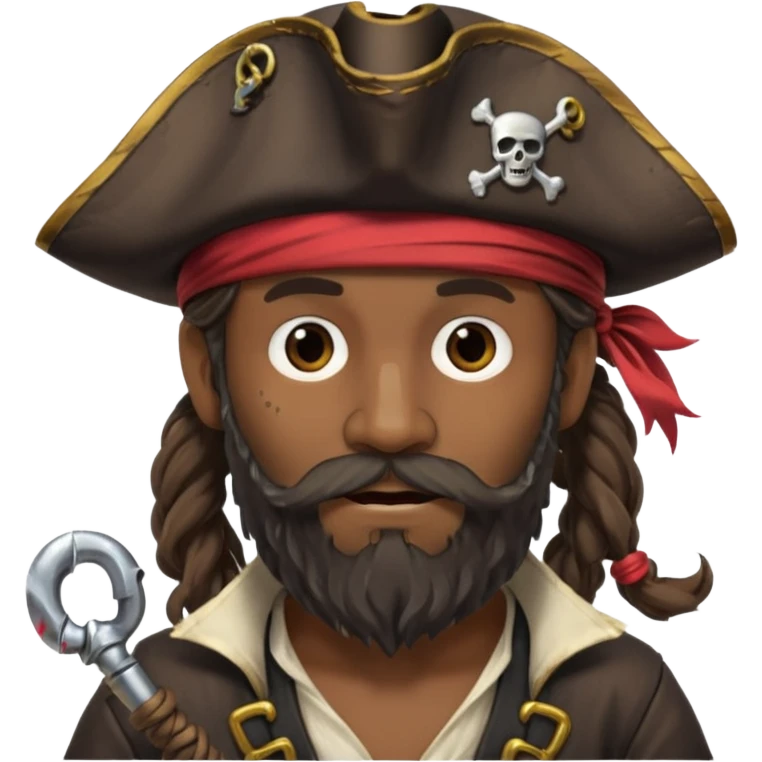 Caricatura un pirata emoji