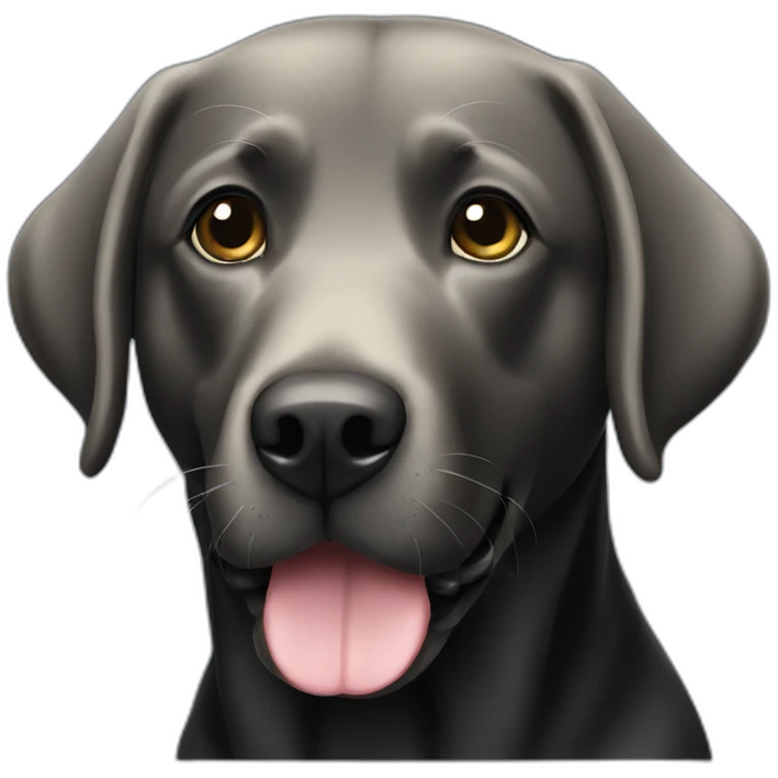 black labrador retriever emoji