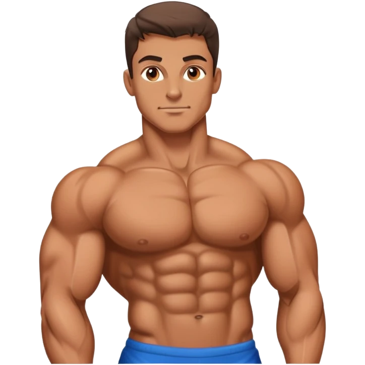 Body builder with best physique  emoji