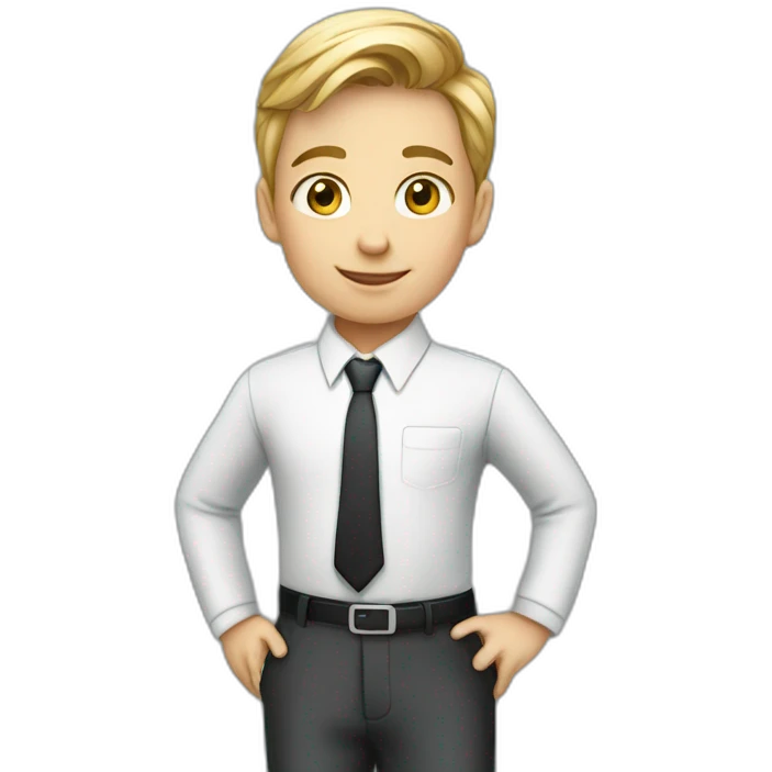 a business child emoji