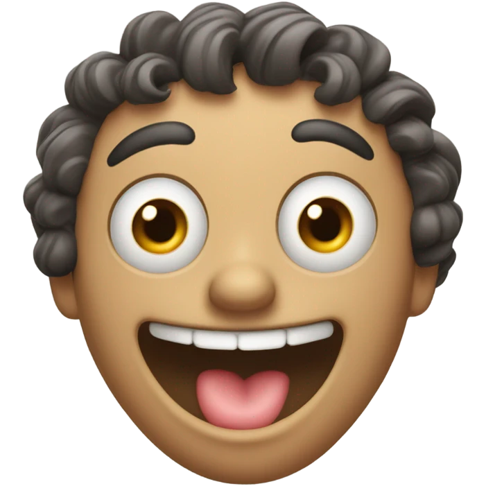 silly emoji which is very funny emoji