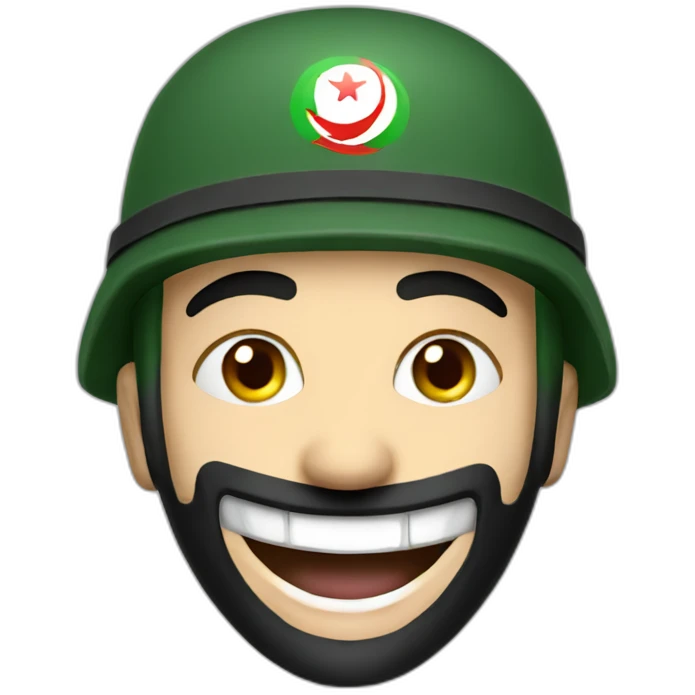 laughing hamas soldier emoji