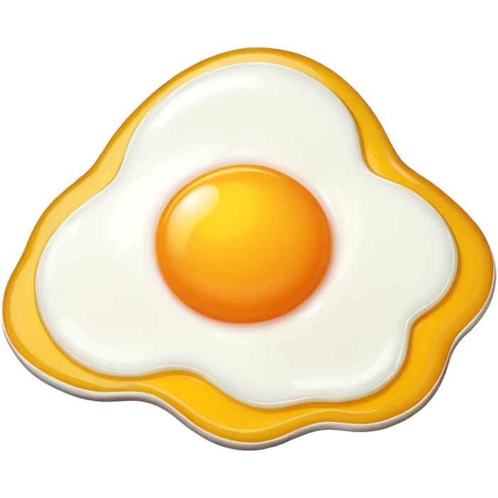 fried egg sunny side up emoji