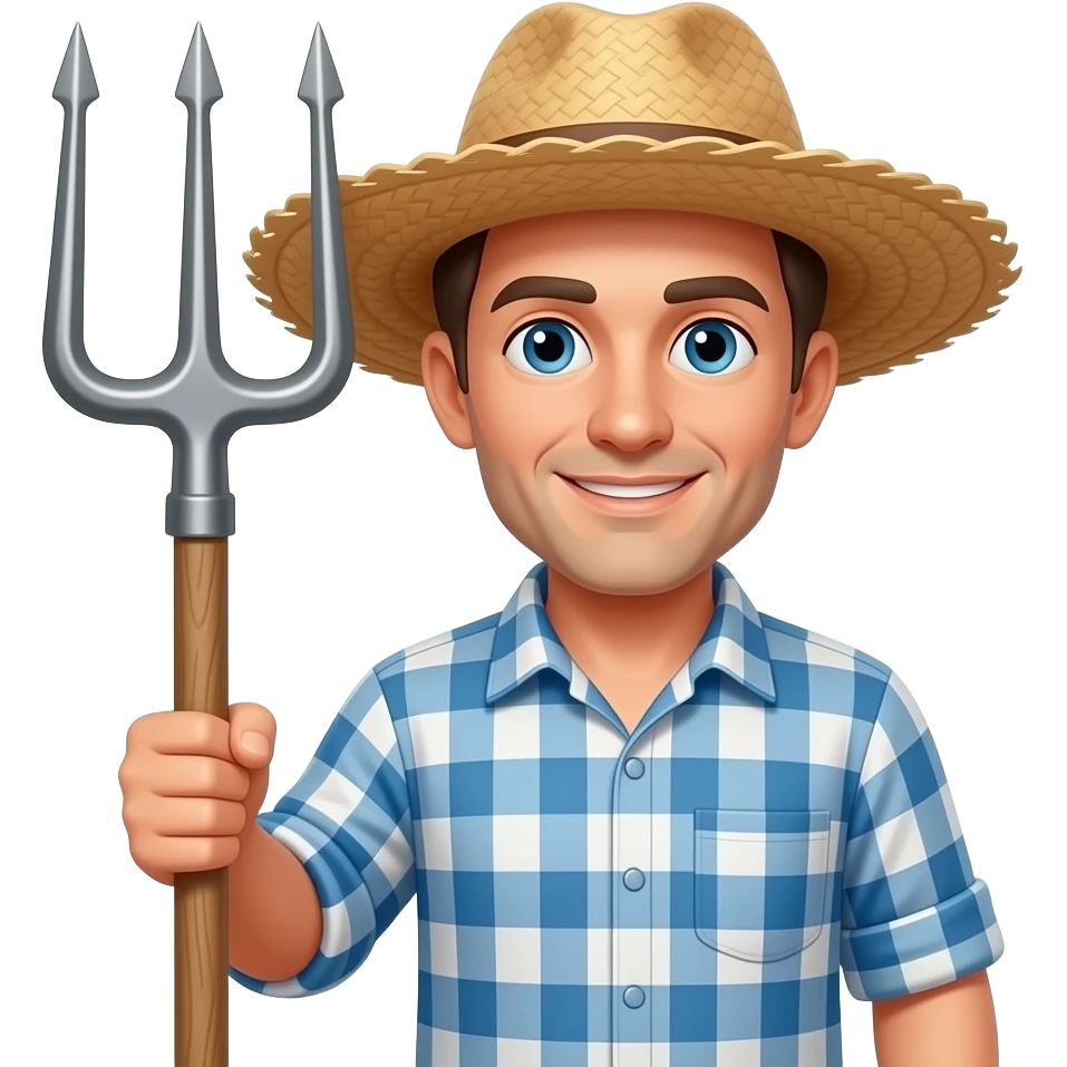Farmer emoji