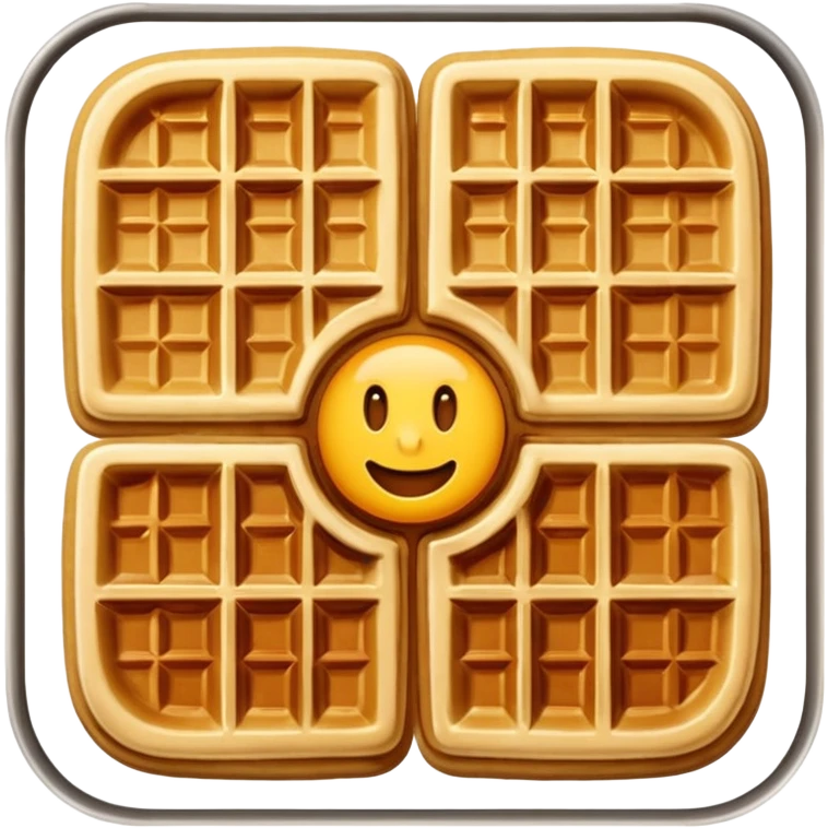 Waffles emoji