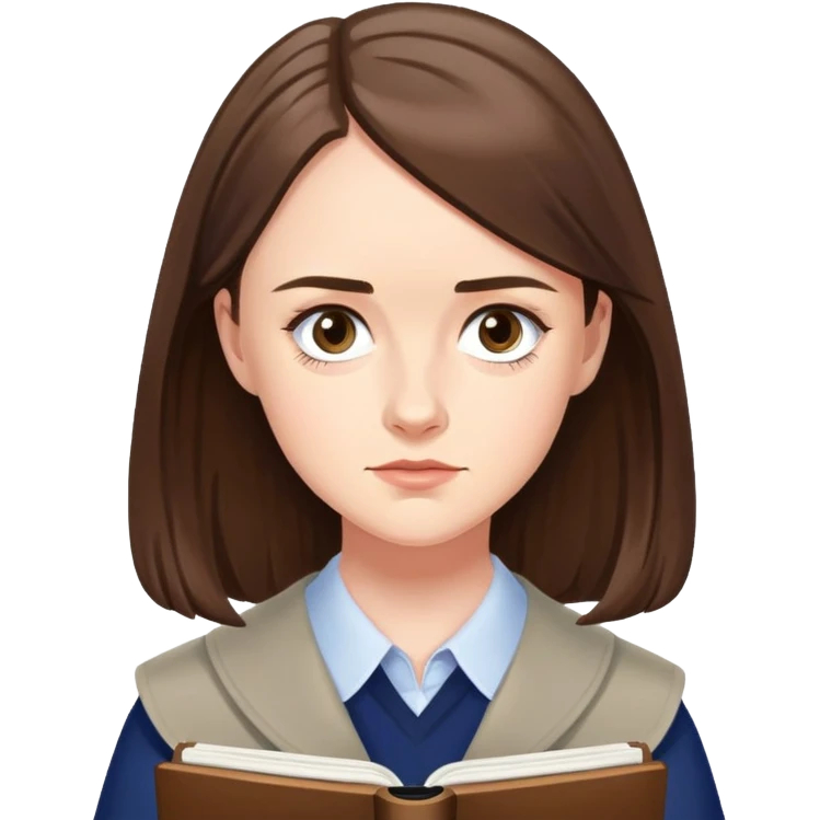 Rory Gilmore Studying emoji