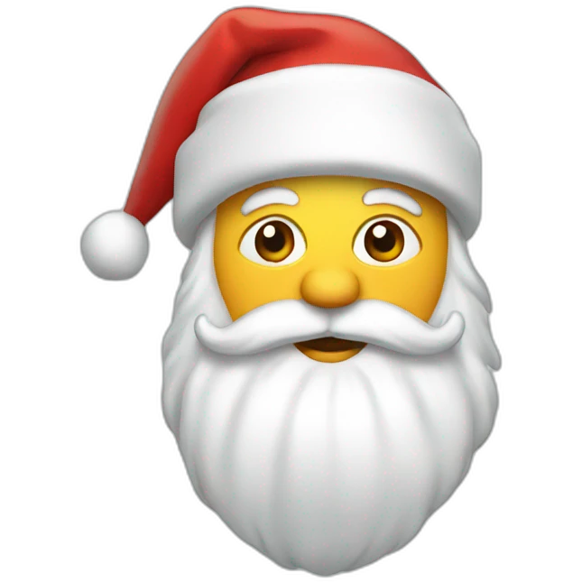 santa emoji