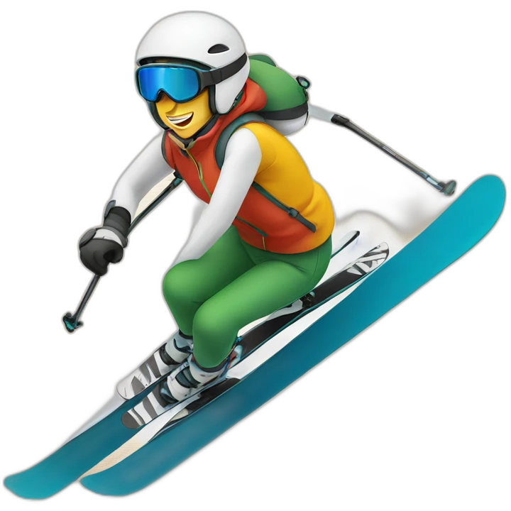 skier air emoji