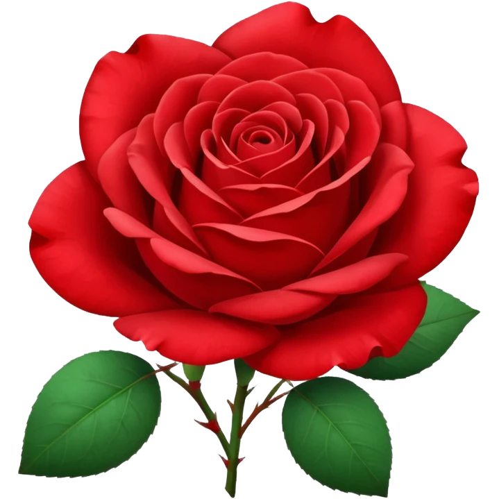 Rose with some lose scattered falling petals emoji