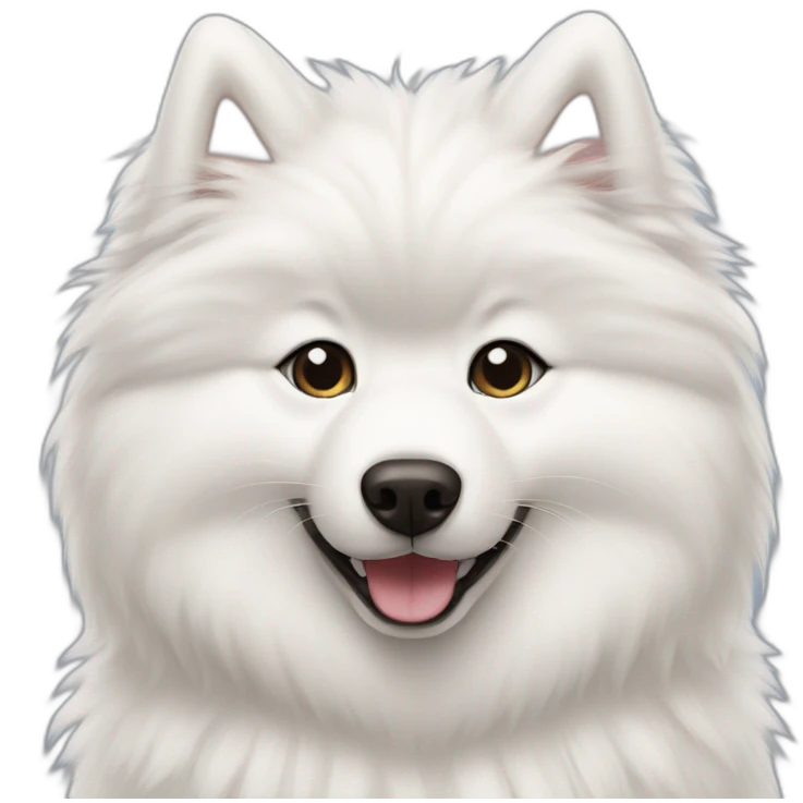 samoyed and ragdoll emoji