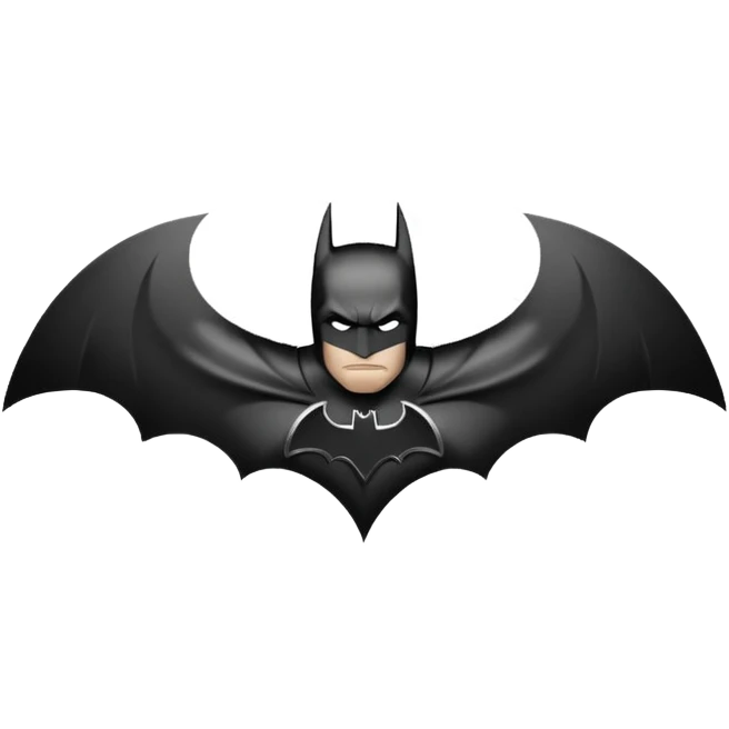 Nolan's batman logo emoji