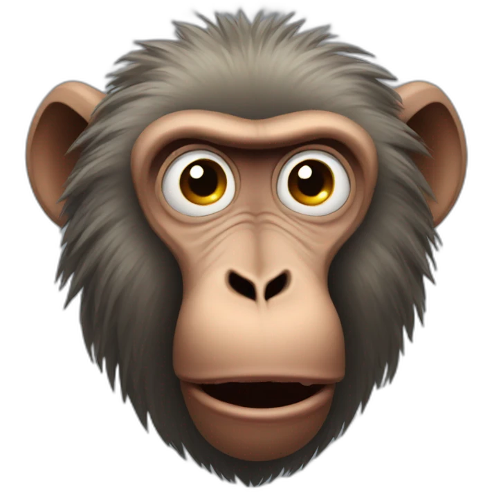 shocked baboon emoji