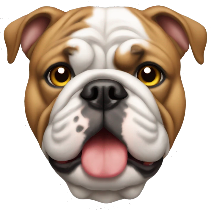 English bulldog  emoji