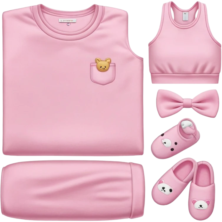 A pink Peter Alexander set emoji