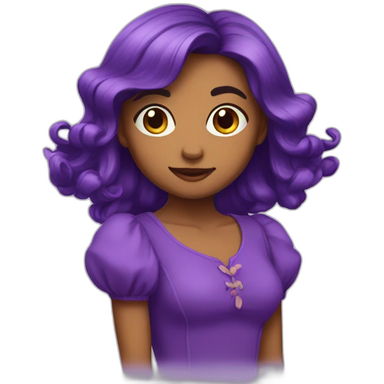 Violette emoji