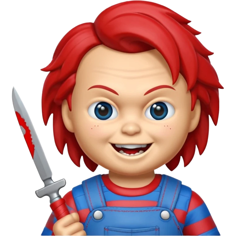 Un emojin de chuky emoji