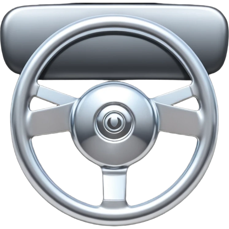 chrome browser icon with a steering wheel symbolizing Selenium WebDriver, emoji style emoji