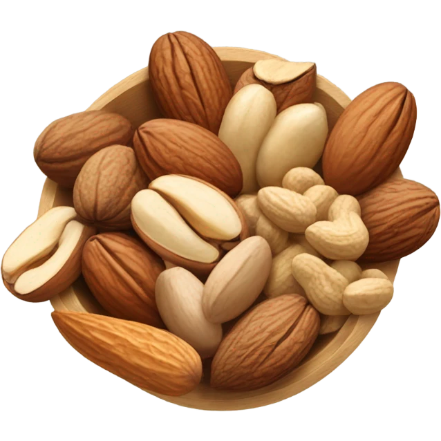 Nuts driving a car emoji