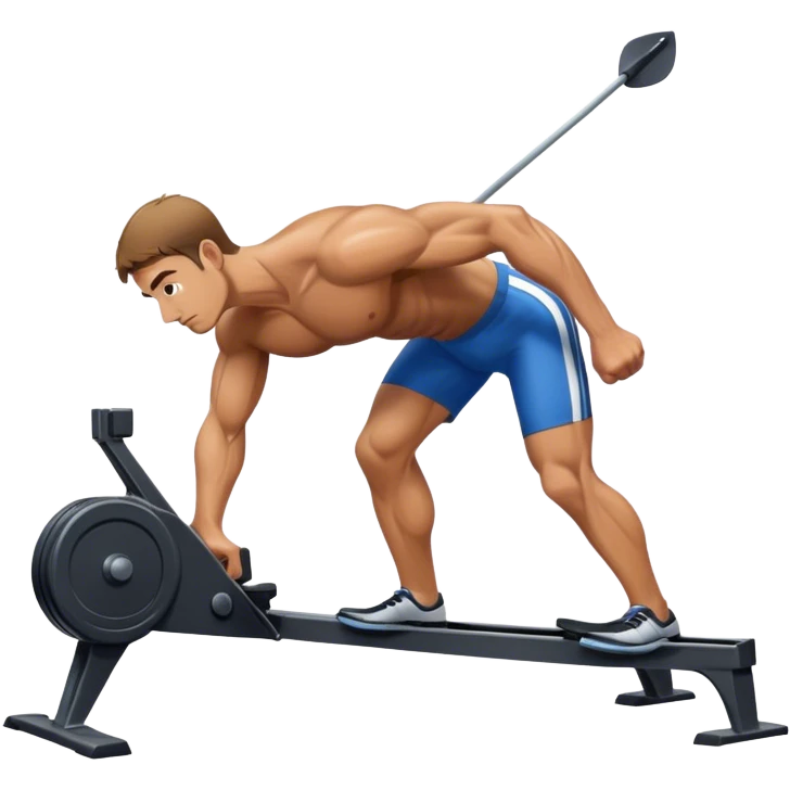 bent over row emoji