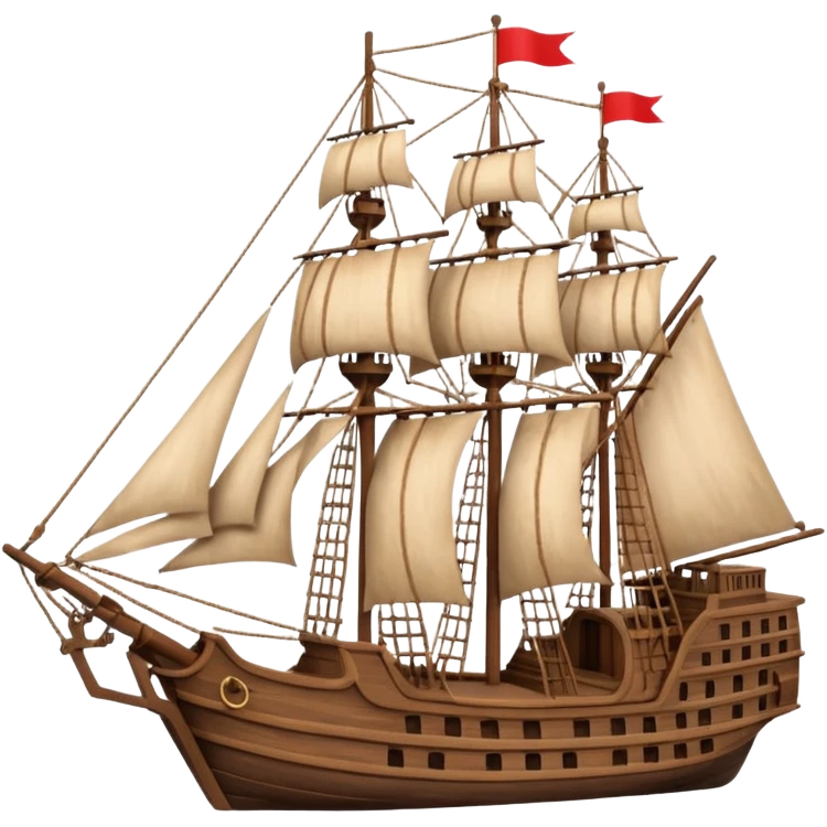 Santa Maria ship emoji