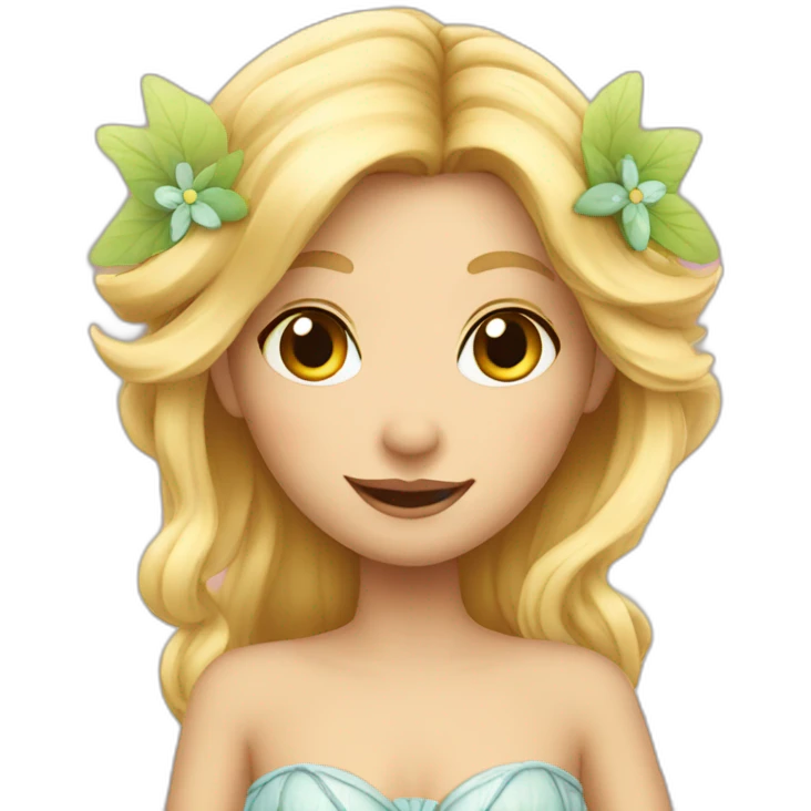 blond fairy emoji
