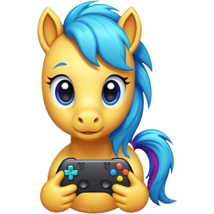 gamer pony emoji
