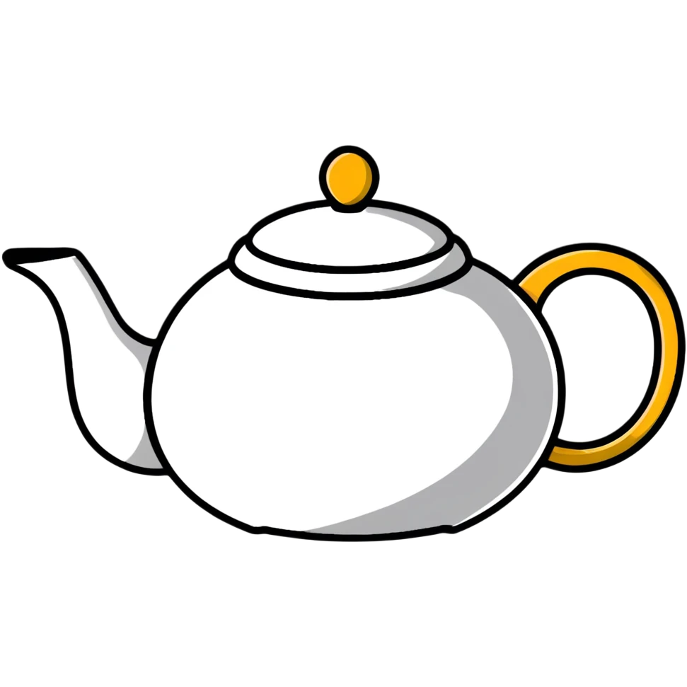cute pastel pink teapot emoji