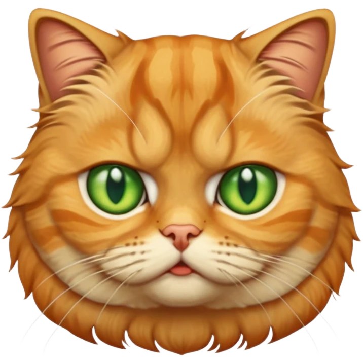angry Scottish Fold cat emoji