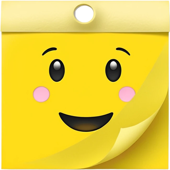 Sticky note emoji